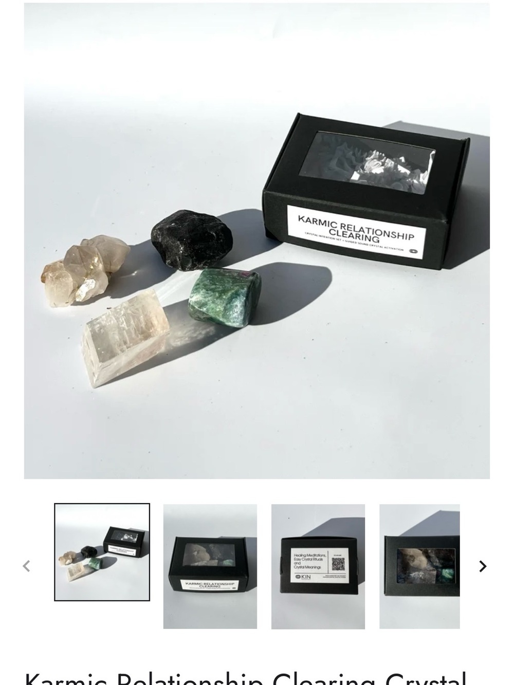 Karmic Relationship Clearing Crystal Set